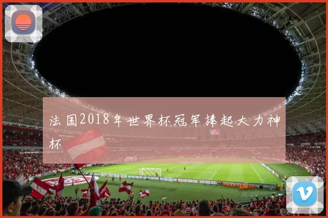 法国2018年世界杯冠军捧起大力神杯